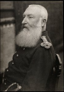 ベルギー国王レオポルド2世（1835-1909）の肖像。 作： French Photographer